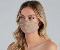 Glam Glitter Face Mask