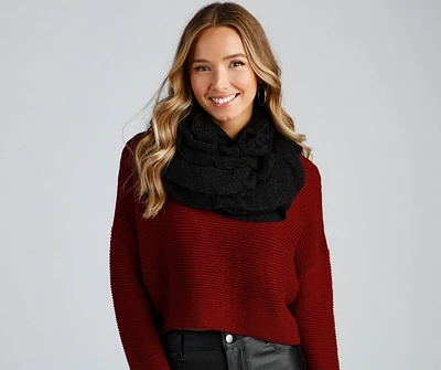 Cutie Ruffles Infinity Scarf