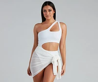 Splish Splash Mesh Swim Wrap