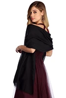 Lightweight Woven Wrap Scarf