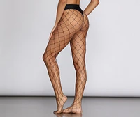 Statement Fishnet Tights