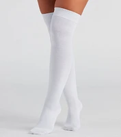 Over The Knee Knit Socks