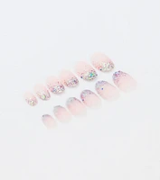 Pixie Dust Glitter Press On Nail Kit