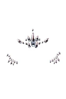 Faceted Tear Drop Face Gems