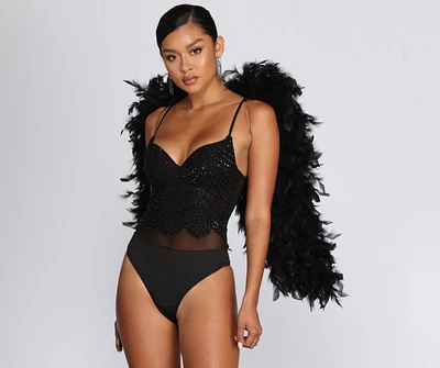 Naughty or Nice Angel Wings