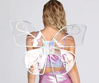 Butterfly Babe Holographic Wings
