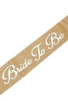 Bride To Be Glitter Sash