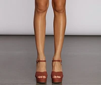 On The Rise Platform Heels