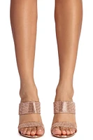 Slip On Glam Rhinestone Heels