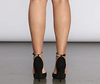 Pump It Up Rhinestone Heels