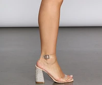 Glow For It Block Heels