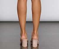 Clear To Me Mules