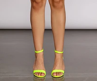 Bring The Party Neon Heels
