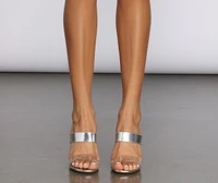 Moment Metallic Mules