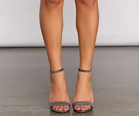 All The Shine Block Heels