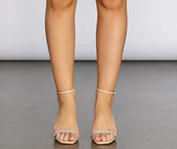 Vision Of Love Rhinestone Heels