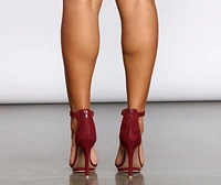 Fab Faux Suede Island Heels