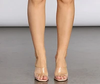 Cute Is An Understatement Clear Mules