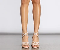 Shine On Them Rhinestone Stiletto Heels