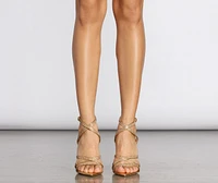 Shine On Them Rhinestone Stiletto Heels