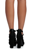 Caught Up Caged Heels