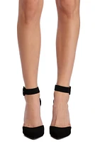 Buckle Down Suede Pumps
