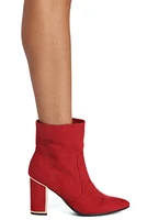 Dreaming Faux Suede Booties