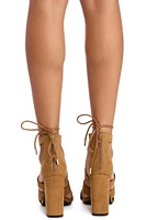 Kick It Up Block Heels