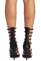 Caged Diva Stiletto Heels