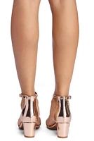 Get Low Strap Block Heels