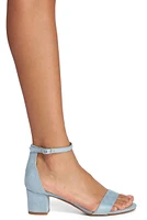 Get Low Strap Block Heels