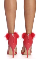 Cuff 'Em With Faux Fur Heels