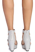 Glitter Gal Wedge Heels