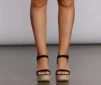 Back To Basics Espadrille Heels