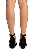 All Crossed Up Block Heels