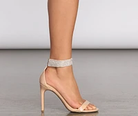 Shine A Lil' Brighter Rhinestone Stiletto Heels