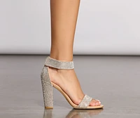 Bling Queen Rhinestone Heels