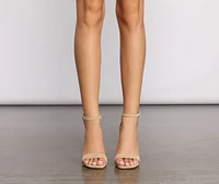 Minimal Moment Thin Block Heels
