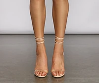Lead On Lace-Up Stiletto Heels