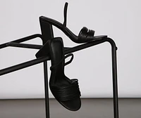 Say It With Sass Faux Leather Mules