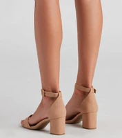 Chic Basic Wide-Fit Block Heels