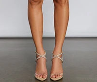 All The Glitz Rhinestone Stilettos