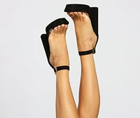 Chic And Glam Platform Wedges