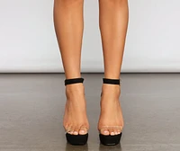 Chic And Glam Platform Wedges