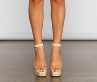 Chic And Glam Platform Wedges