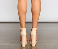 Chic And Glam Platform Wedges
