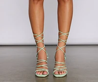 Bold Vibes Strappy Stiletto Heels