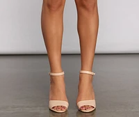 Stacked On Basics Block Heels