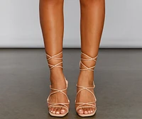 Level Up Lace Block Heels