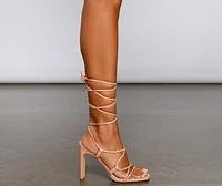 Level Up Lace Block Heels